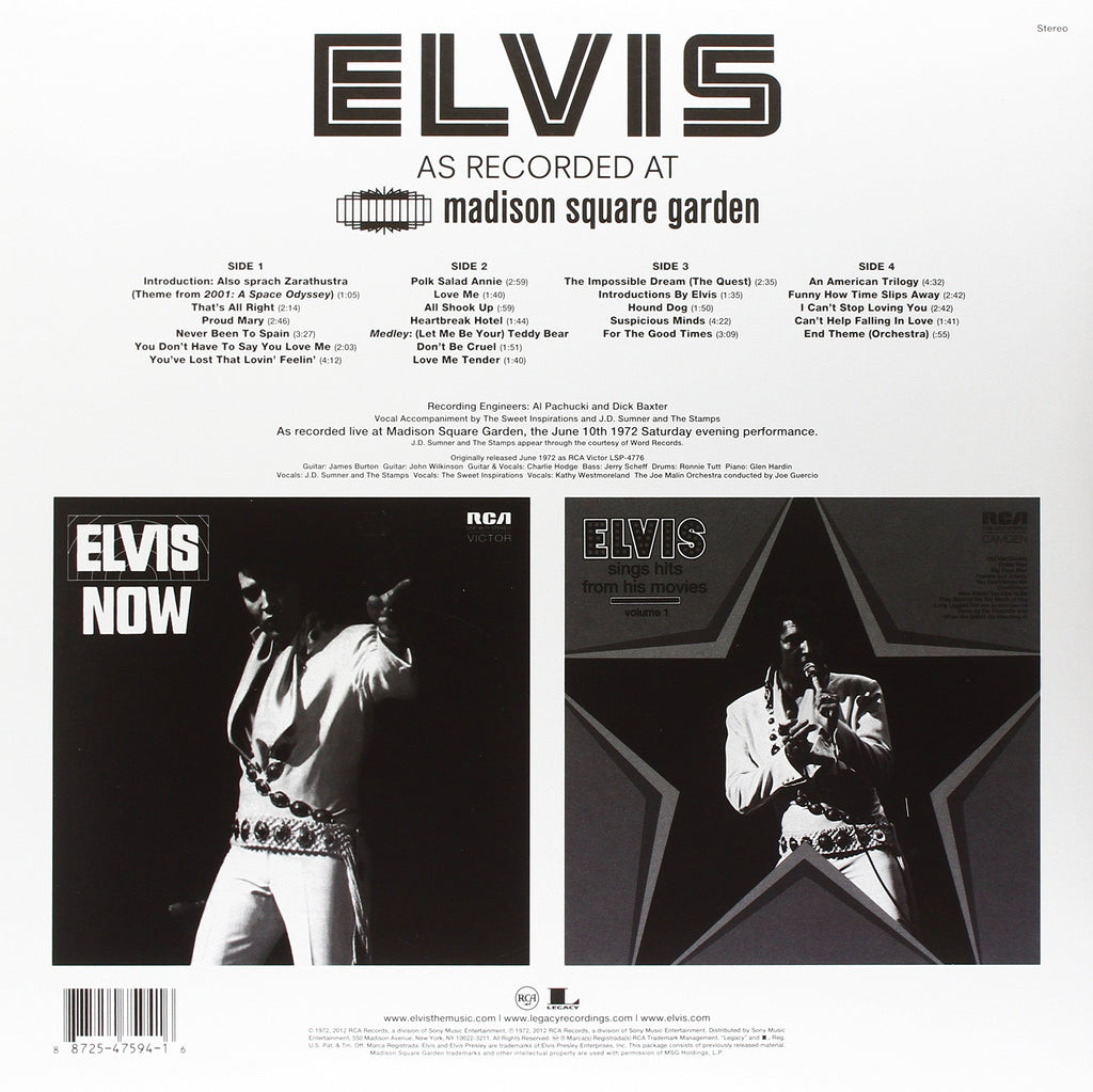 Elvis: As Recorded at Madison Square Garden - image 2