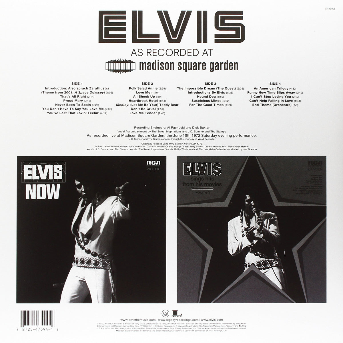 Elvis: As Recorded at Madison Square Garden - image 2