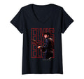 Womens Elvis Presley Official 68 Comeback Special V-Neck T-Shirt