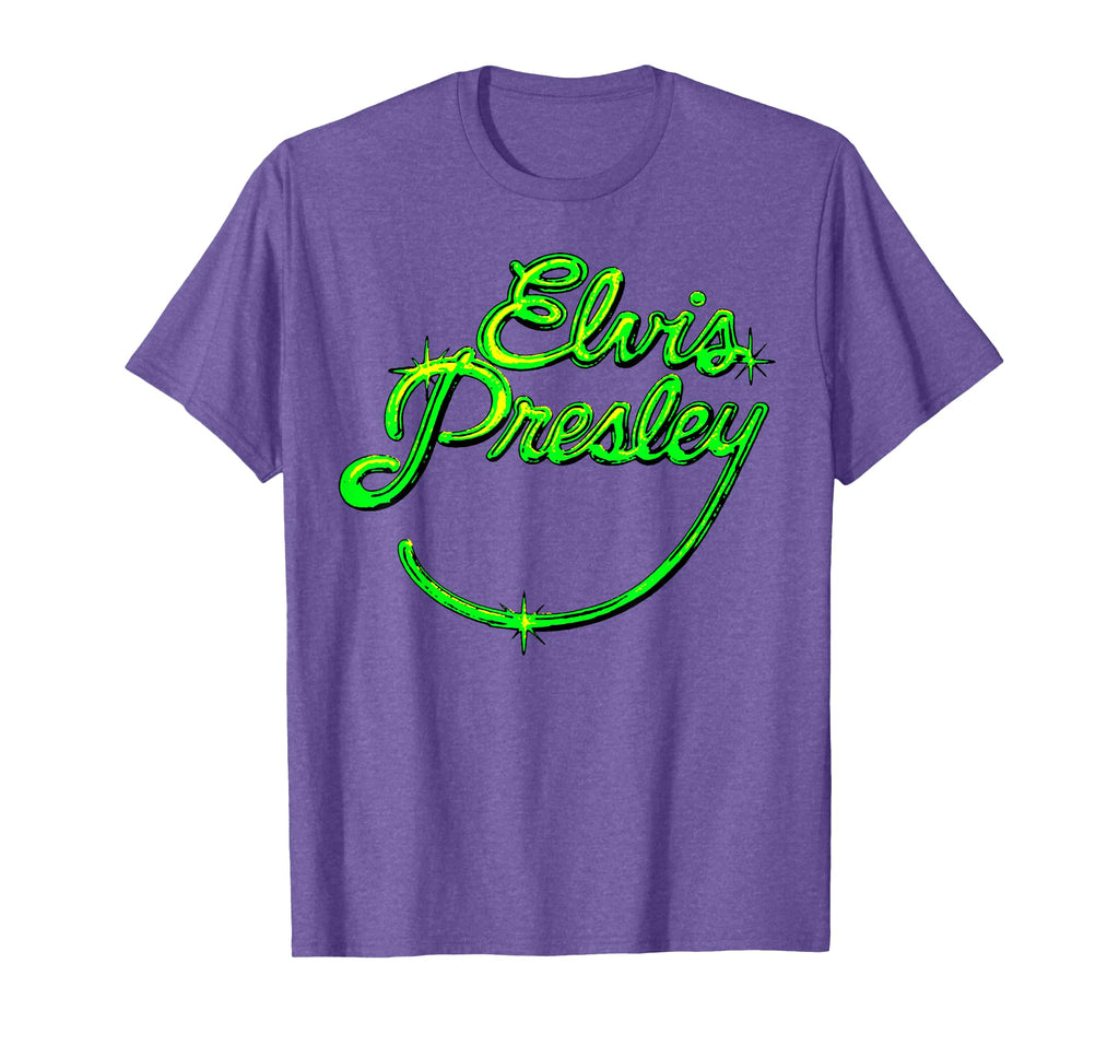 Elvis Presley Official Retro Script T-Shirt - image 58
