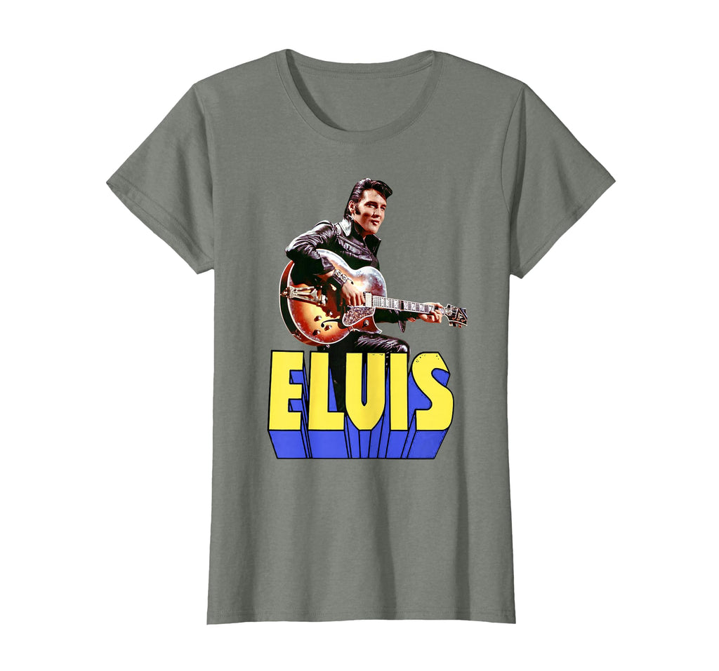 Elvis Presley Official Guitar Portrait T-Shirt Small - image 59