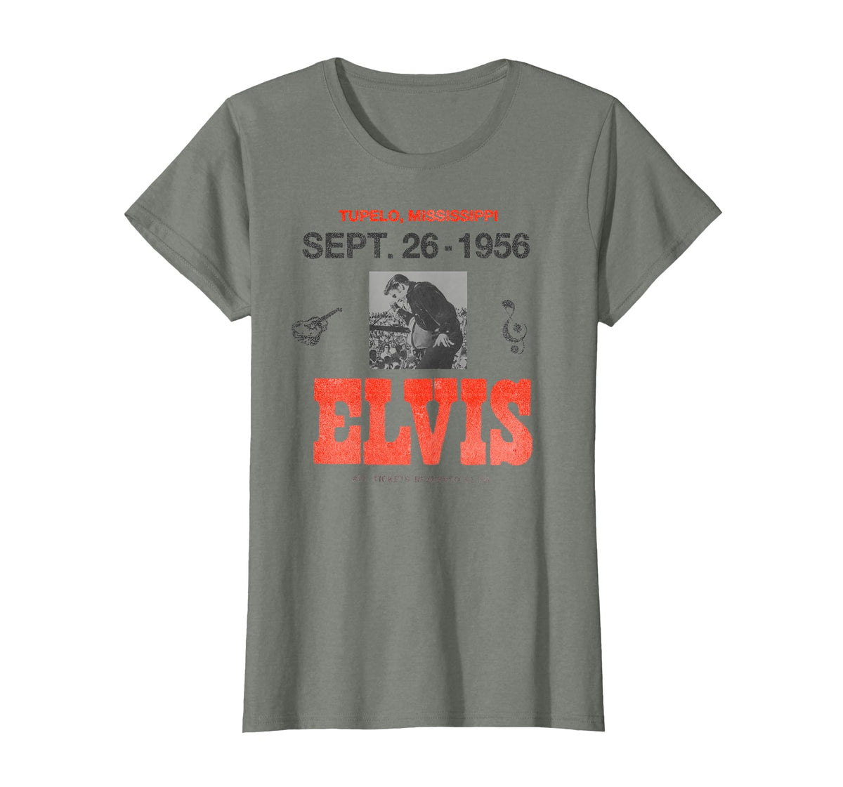 Elvis Presley Official 1956 Mississippi Concert T-Shirt Small - image 47