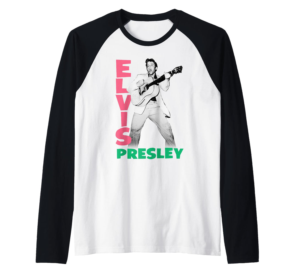 Elvis Presley Official 1956 Raglan Baseball Tee
