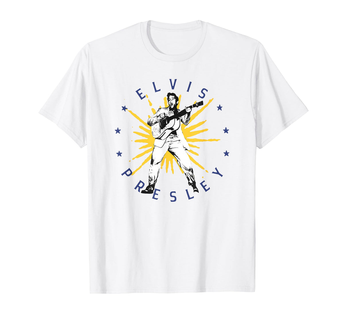 Elvis Presley Yellow Star T-Shirt