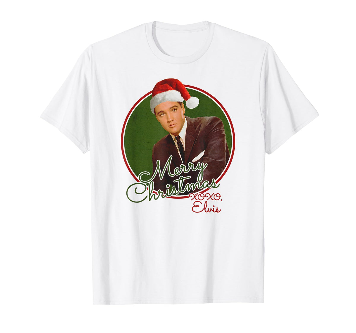 Elvis Presley Official Merry Christmas XOXO, Elvis T-Shirt