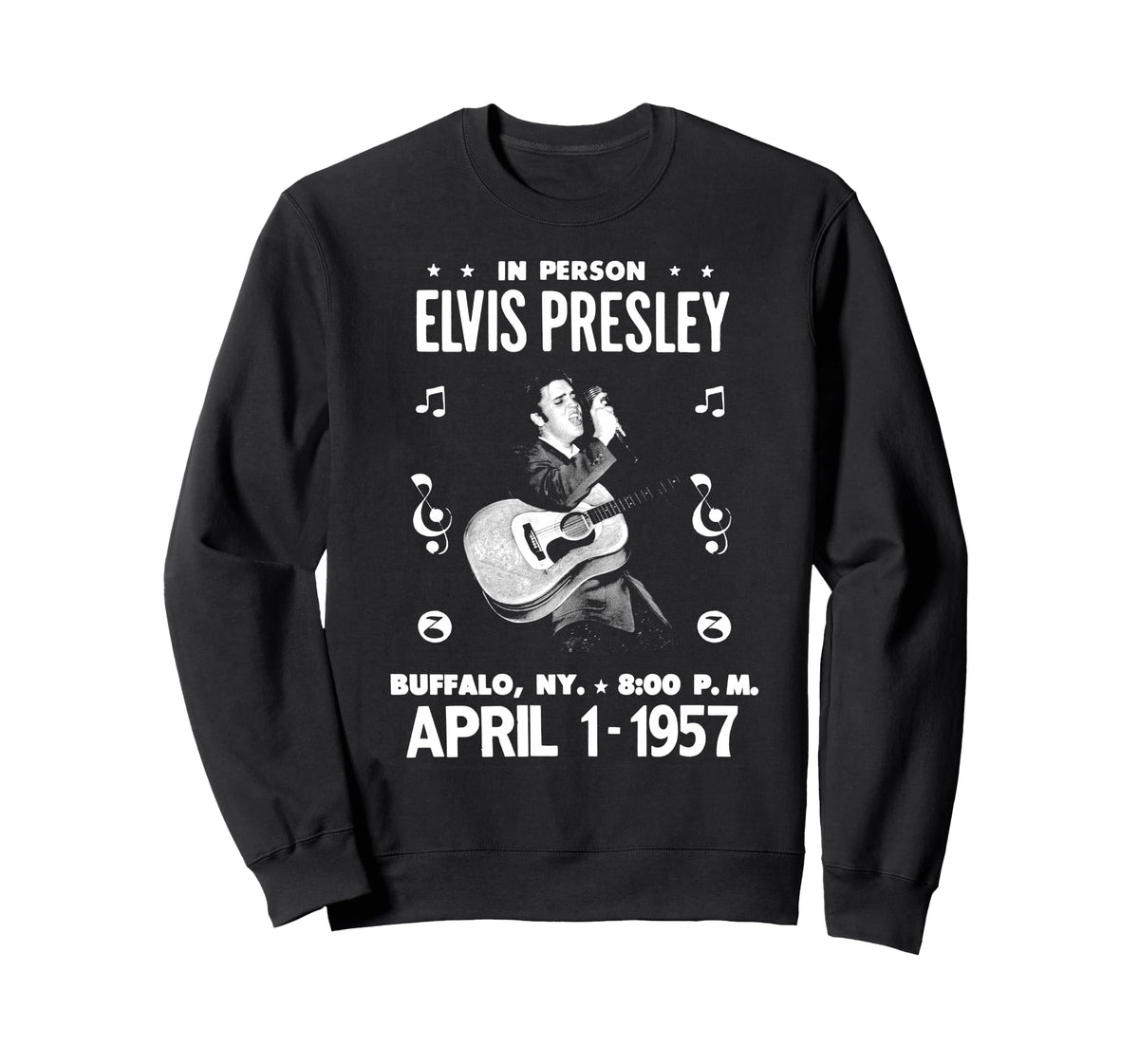 Elvis Presley Official Gig Poster Sweatshirt
