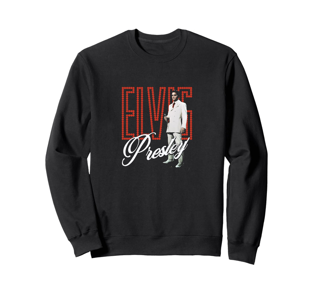 Elvis Presley Retro Lights Sweatshirt