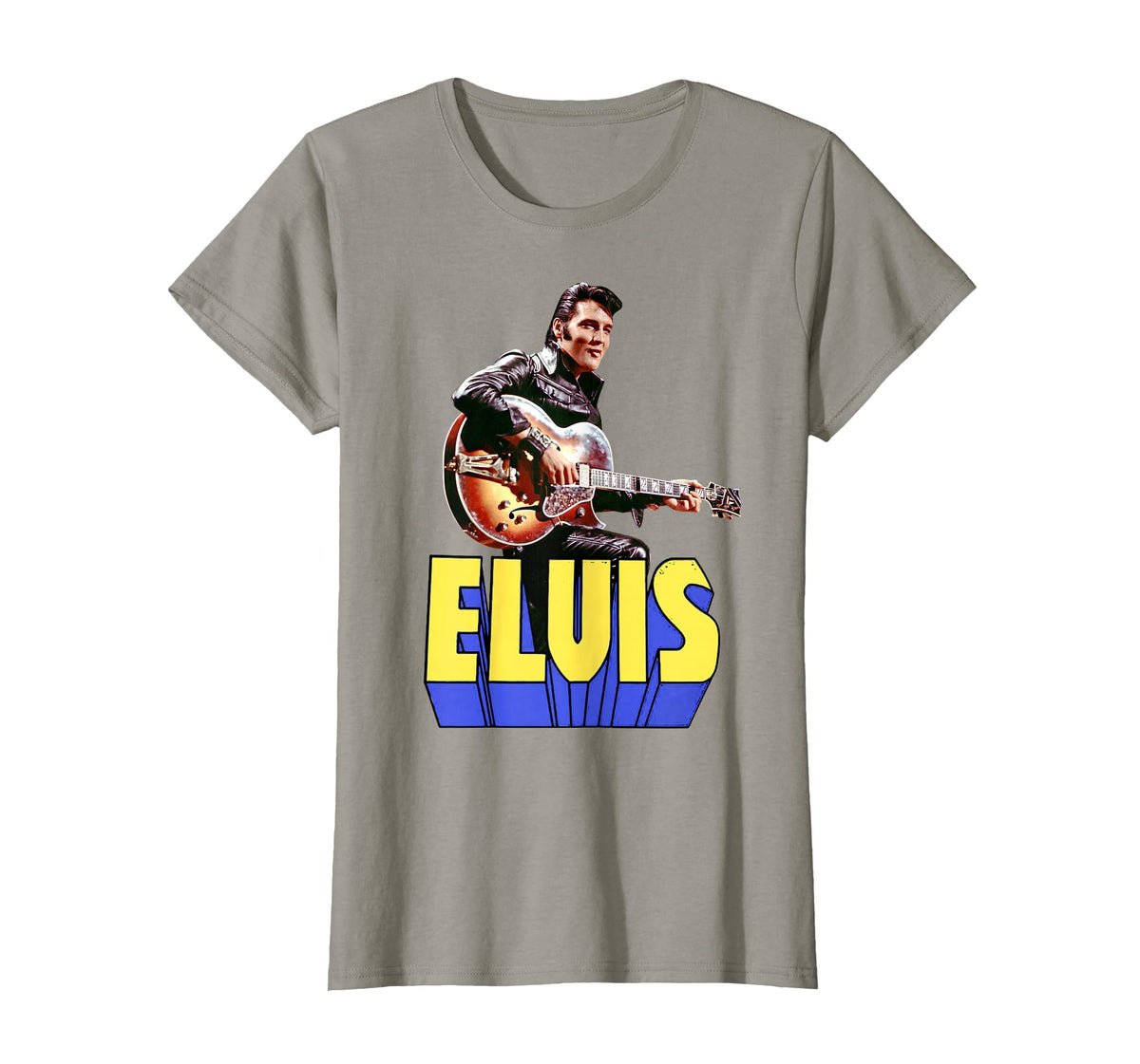 Elvis Presley Official Guitar Portrait T-Shirt Small - image 63