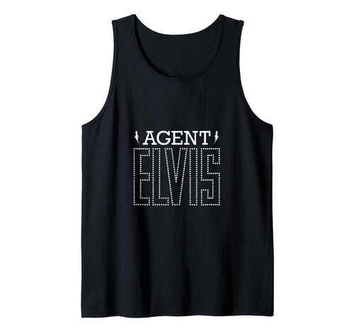 Agent Elvis Logo Tank Top