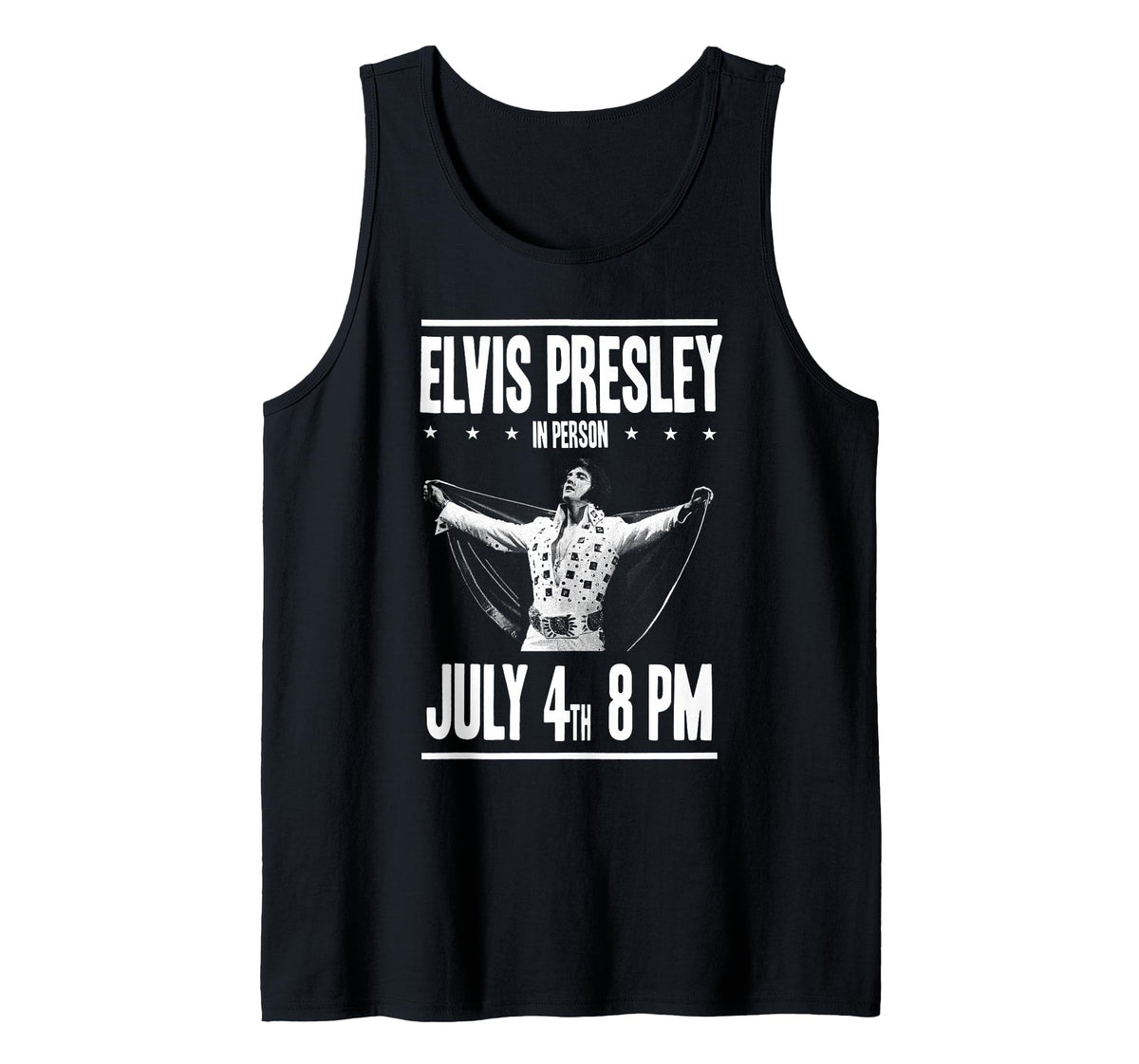 Elvis Presley July 4th Gig Tank Top