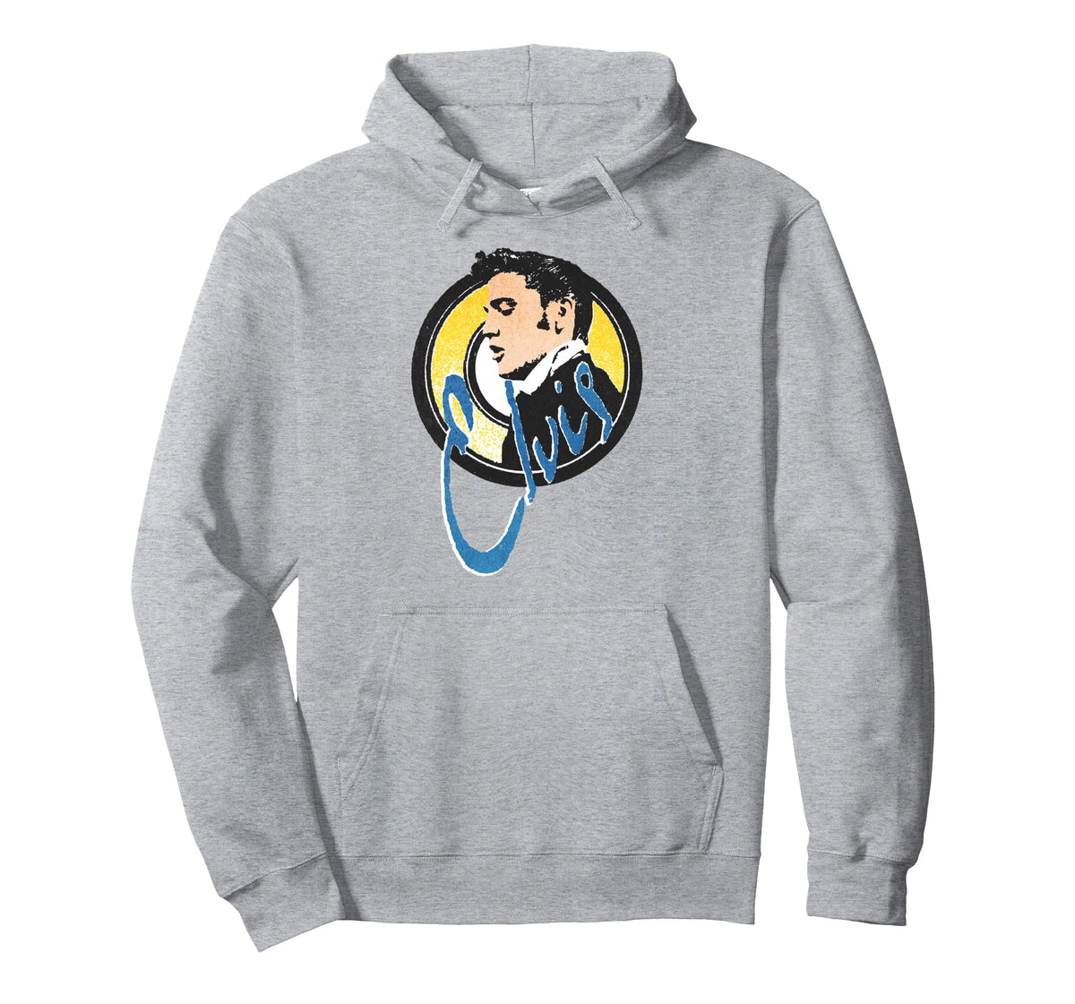 Elvis Presley Official Vintage Circle Pullover Hoodie