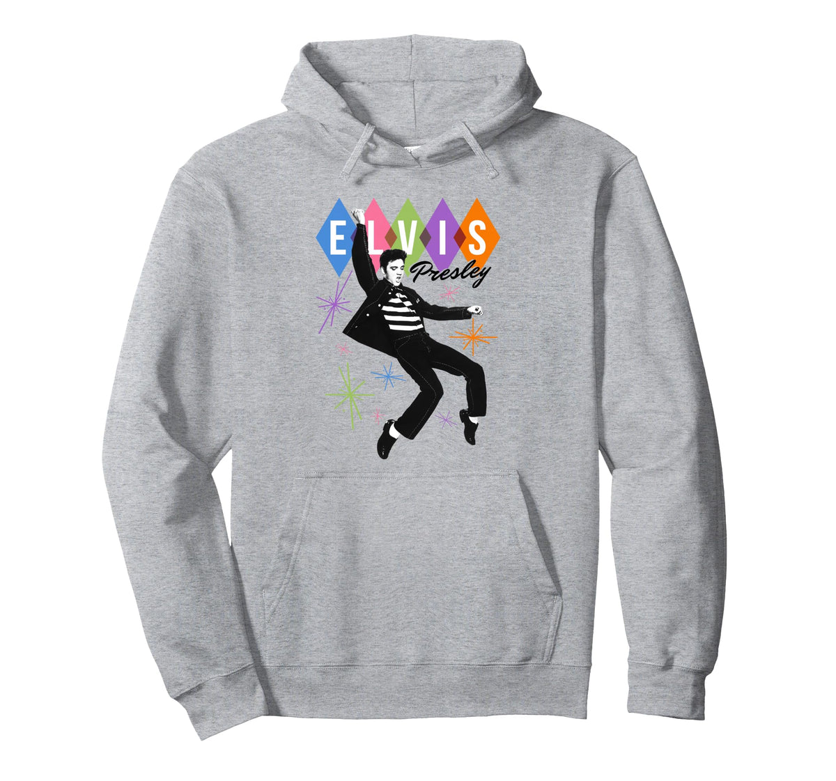 Elvis Presley Official Dancing Star Pullover Hoodie