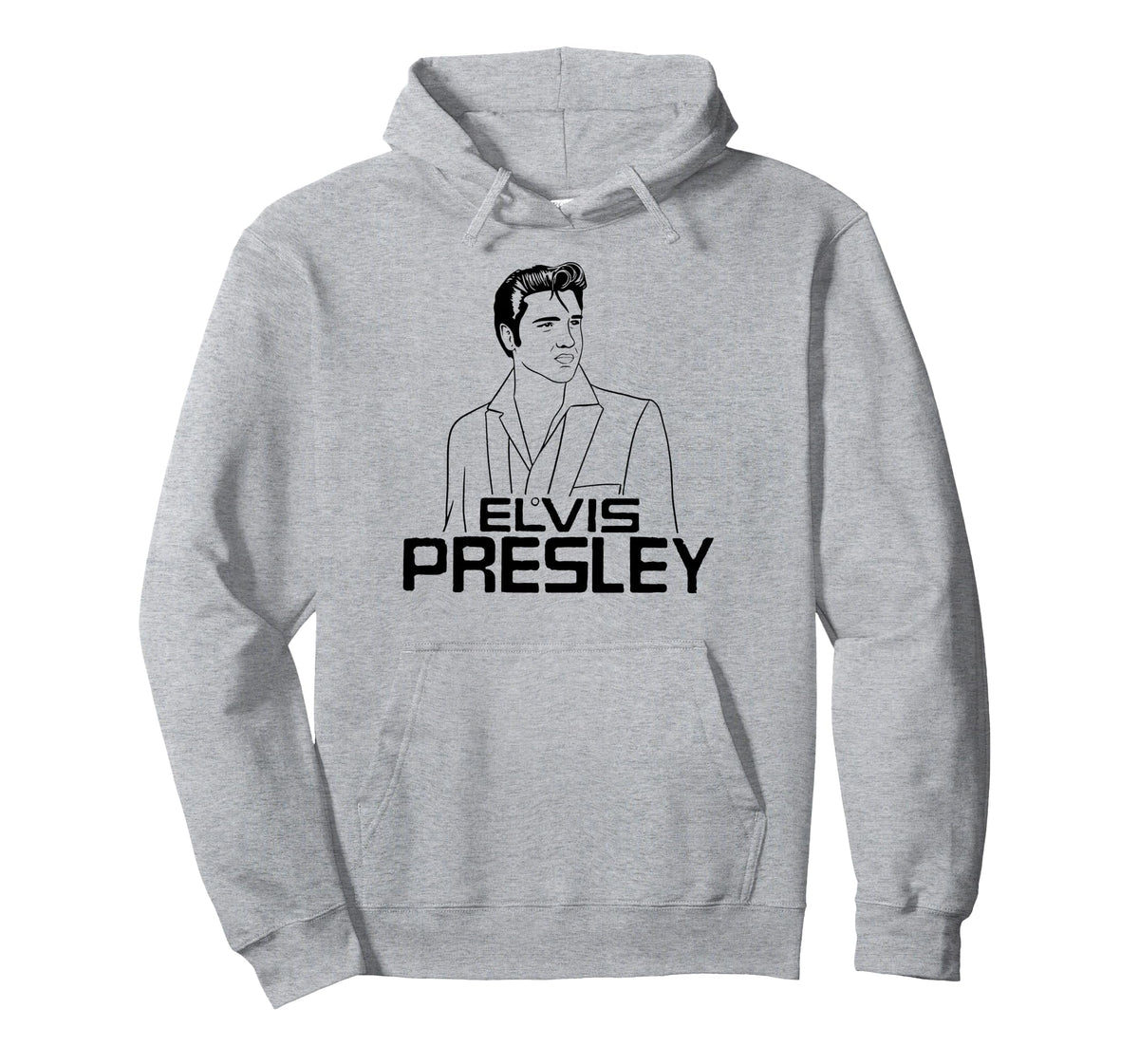 Elvis Presley Official Profile Pullover Hoodie