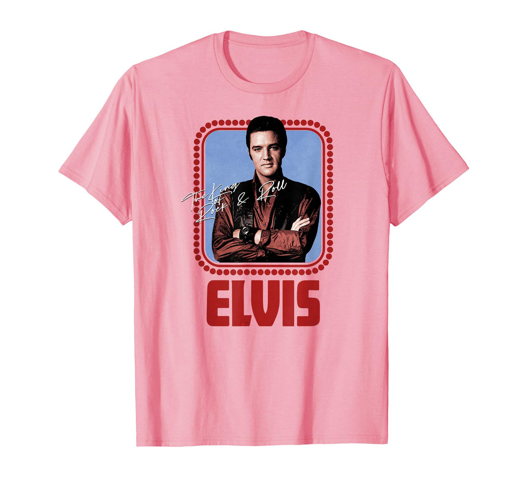 Elvis Presley Official Rock N Roll Script T-Shirt - image 63