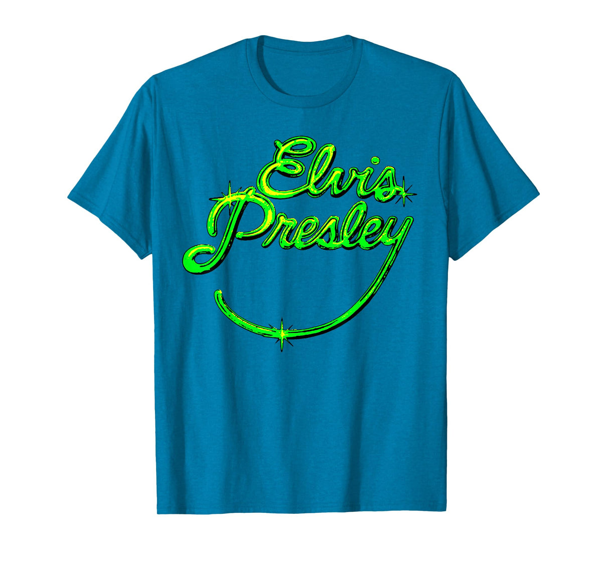 Elvis Presley Official Retro Script T-Shirt - image 64