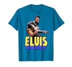 Elvis Presley Official Guitar Portrait T-Shirt Small - image 69