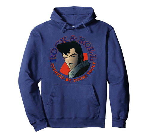 Agent Elvis Rock & Roll Pullover Hoodie
