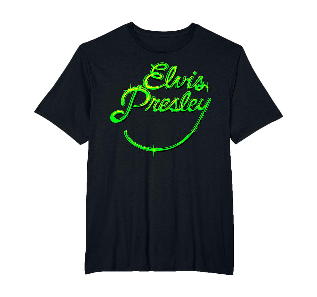 Elvis Presley Official Retro Script T-Shirt - image 3