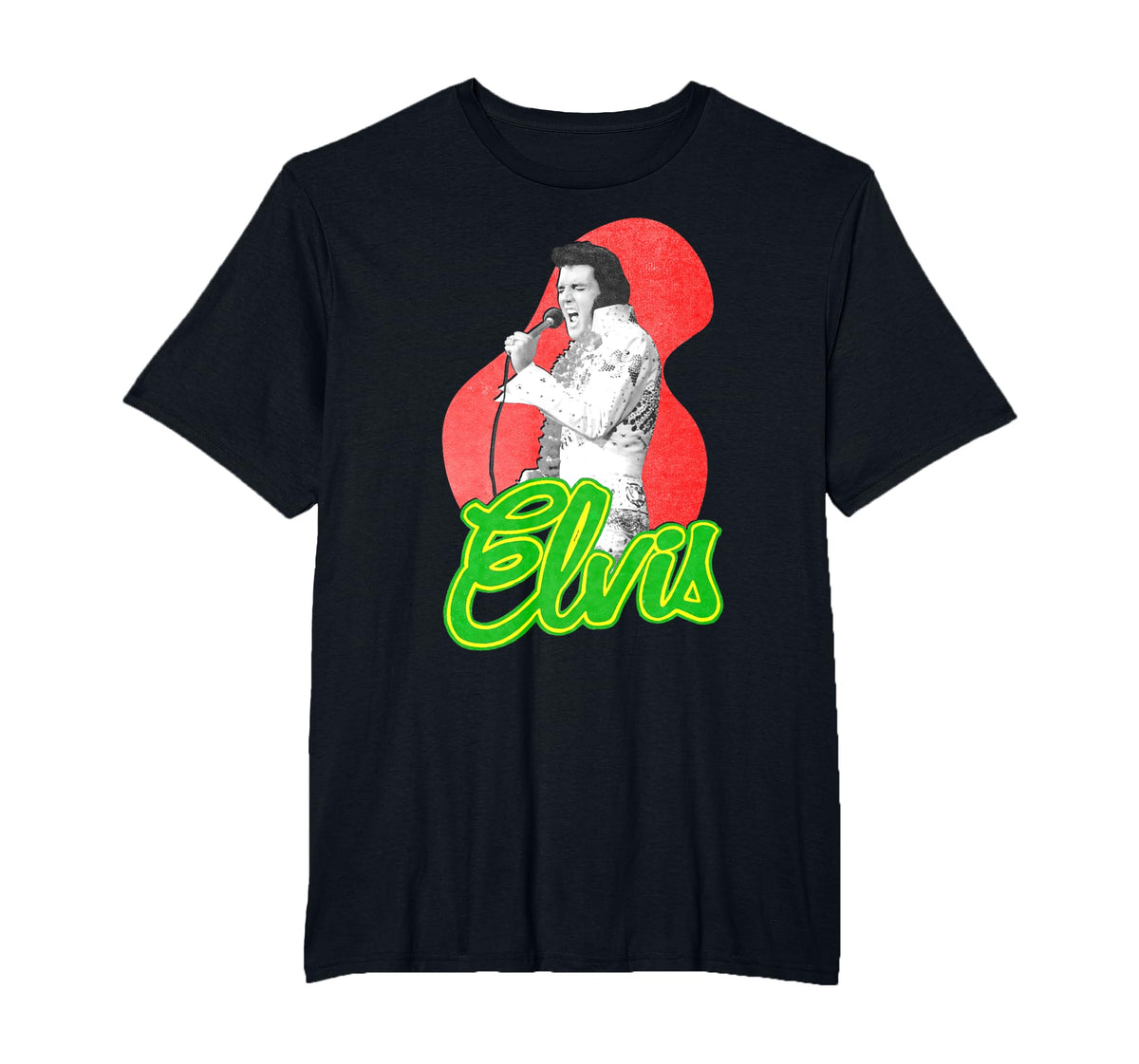 Elvis Presley Official Retro Singing T-Shirt - image 3