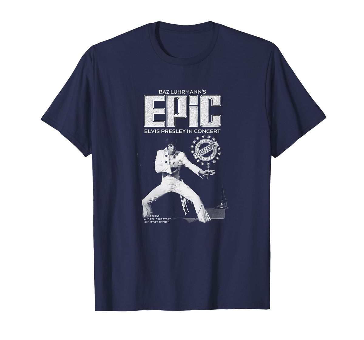 Elvis Presley Epic Jumpsuit T-Shirt