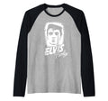 Elvis Presley Official Kissy Face Raglan Baseball Tee