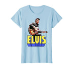 Elvis Presley Official Guitar Portrait T-Shirt Small - image 67