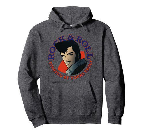 Agent Elvis Rock & Roll Pullover Hoodie - image 3