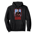 Elvis Presley Official Rock N Roll Script Pullover Hoodie