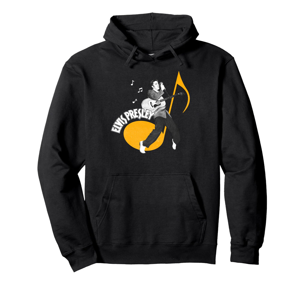Elvis Presley Official Music Note Pullover Hoodie