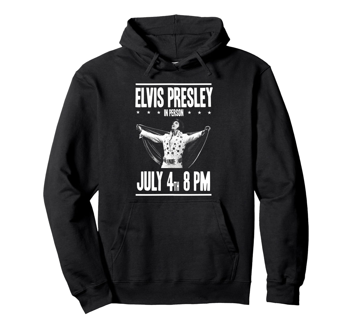 Elvis July 4th Gig Pullover Hoodie