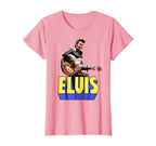 Elvis Presley Official Guitar Portrait T-Shirt Small - image 61