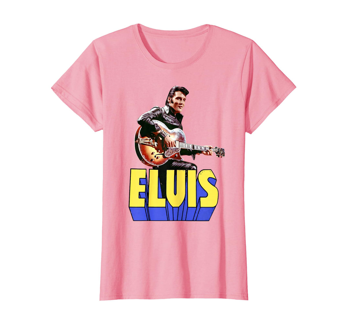 Elvis Presley Official Guitar Portrait T-Shirt Small - image 61