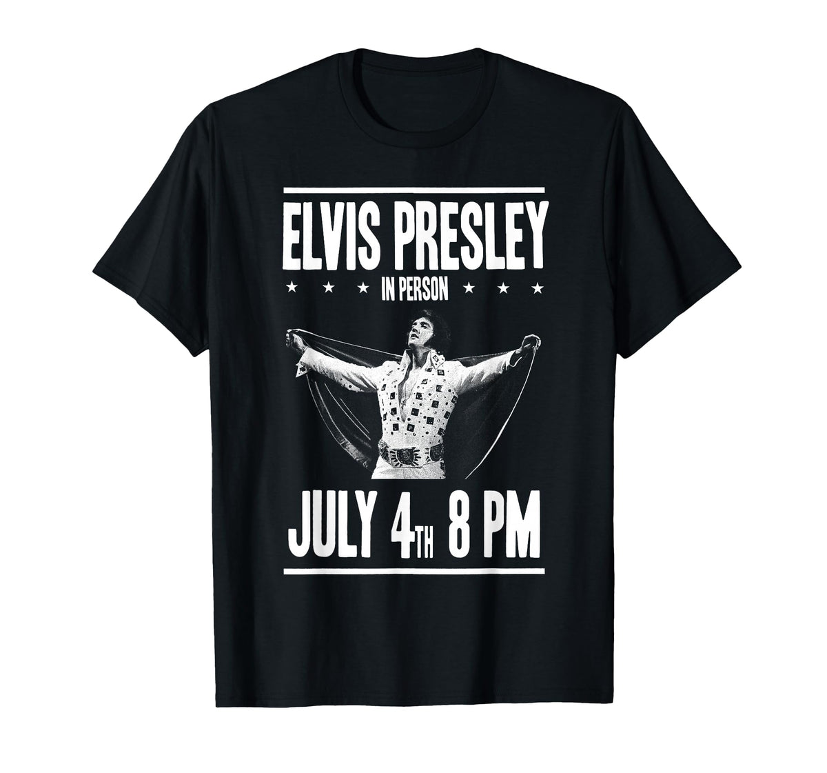 Elvis Presley July 4th Gig T-Shirt