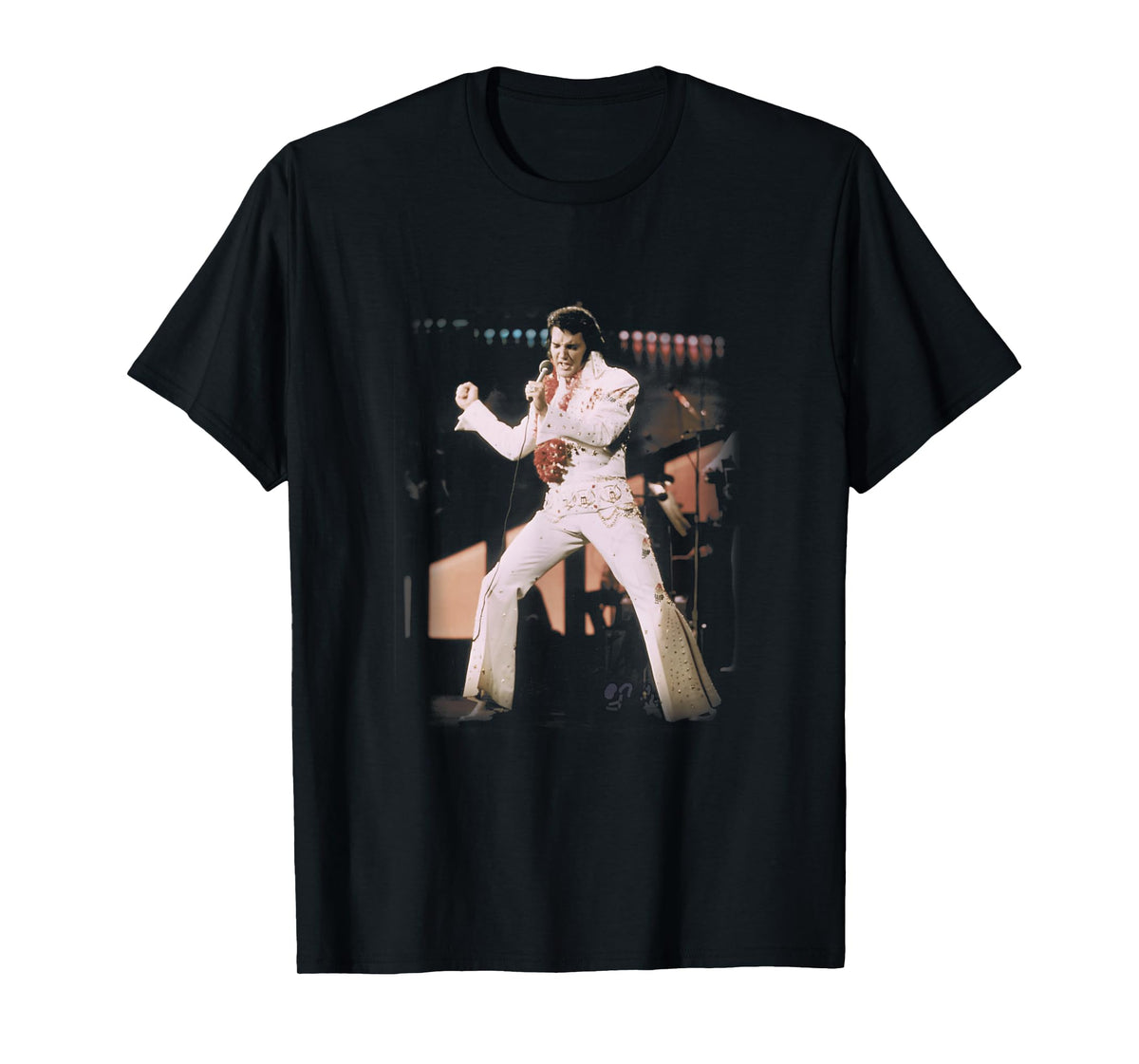 Elvis Presley Jumpsuit Photo T-Shirt
