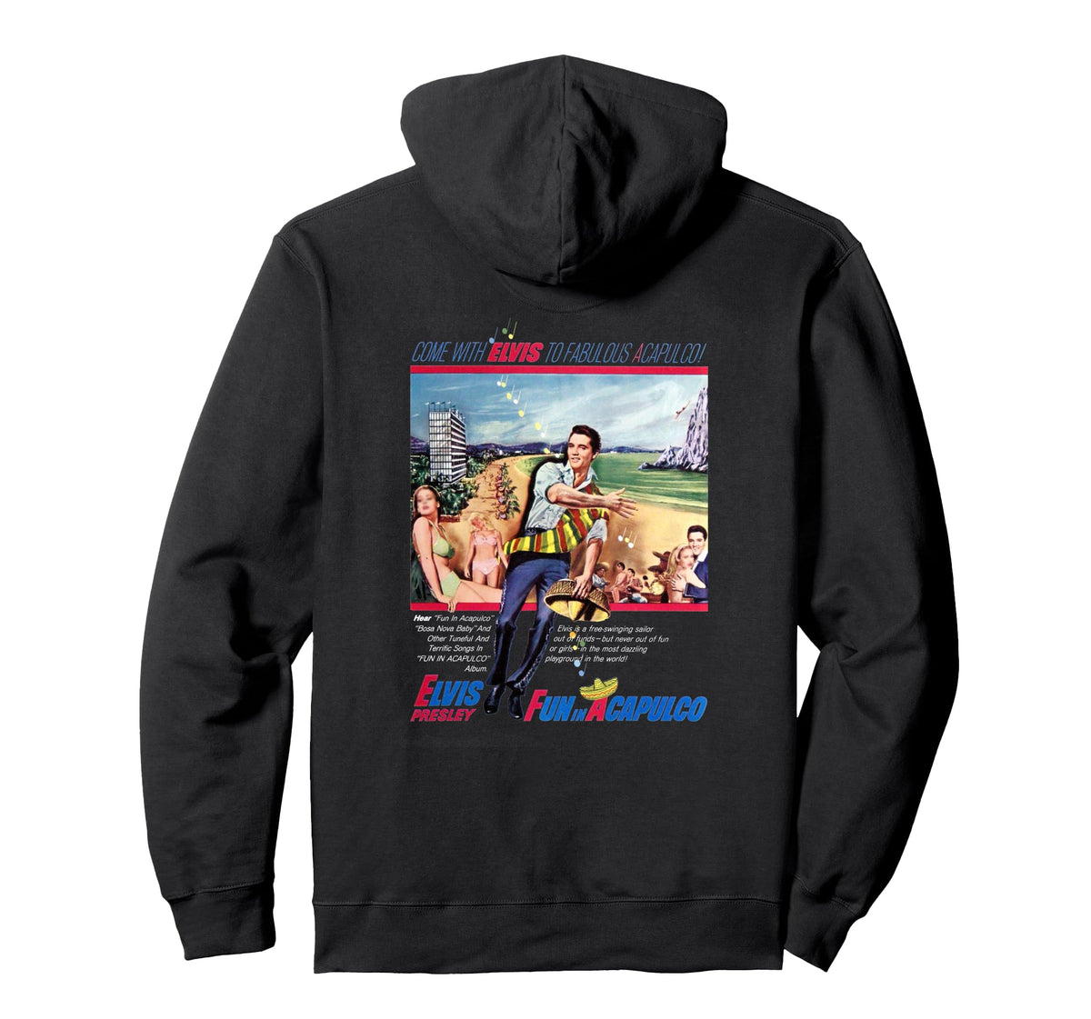 Elvis Presley Fun In Acapulco Pullover Hoodie