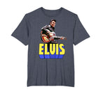Elvis Presley Official Guitar Portrait T-Shirt Small - image 57
